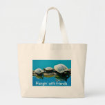 Hangin with friends canvas bag