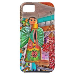 Hanging Angel Metal Art Chili Peppers Painted Frog iPhone 5 Case