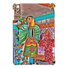 Hanging Angel Metal Art Chili Peppers Painted Frog Case For The iPad Mini