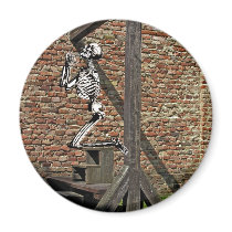 Hanging Around Fridge Magnet