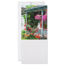 Hanging Baskets and Climbing Roses Rack Card