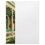 Hanging Baskets on Porch Personalized Letterhead