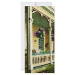 Hanging Baskets on Porch rack cards