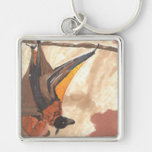Hanging Bat Key Chains