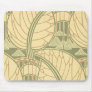 hanging flowers art nouveau pattern art mousepads