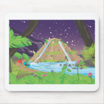 Hanging garden Of Babylon. Mouse Pad