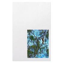 "Hanging Gibbon" Artwork Personalized Stationery