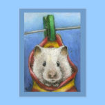 Hanging in there postcard
