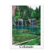 hanging lake, Colorado postcards