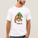 Hanging Monkey t-shirts by luckiedaisychick Hanging Monkey t-shirts