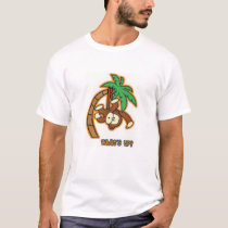 Hanging Monkey t-shirts