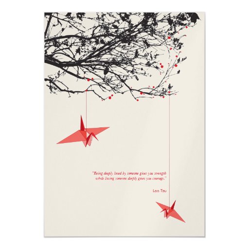 wedding invitations origami crane hanging origami paper cranes wedding invitation wedding invitations origami crane hanging origami paper cranes wedding invitation