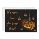 Hanging Pumpkin, invitation