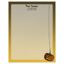 Hanging Pumpkin, letterhead