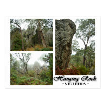 Hanging Rock, Victoria, Australia Postcard