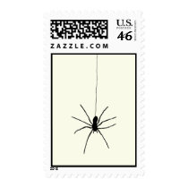 Hanging Spider Postage Stamps