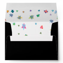 Hanging Star Bar Bat Mitzvah Customizable Envelope
