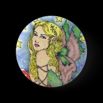 Hanging Stars buttons by FaebylArt Hanging Stars buttons