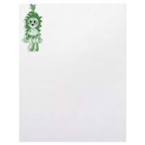 Hanging Teddy Green letterhead