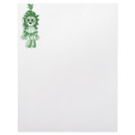 Hanging Teddy Green letterhead