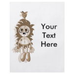 Hanging Teddy Orange Sepia Full Color Flyer