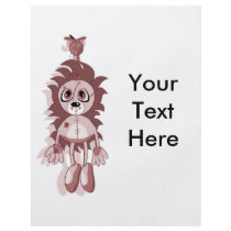 Hanging Teddy Red flyers by DigitalDaynas Hanging Teddy Red flyers