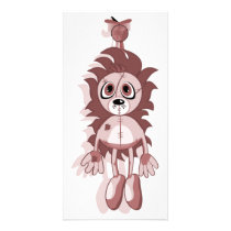 Hanging Teddy Red photo cards by DigitalDaynas Hanging Teddy Red photo cards