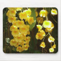Hanging Yellow Orchids Mousepad