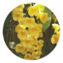 Hanging Yellow Orchids Sticker