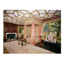 Hangings and Coverlet Postcard