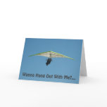 Hanglider Fun Card
