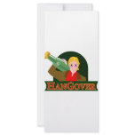 hangover personalized rack card