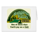 Hangover Valley USA Card