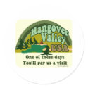 Hangover Valley USA stickers