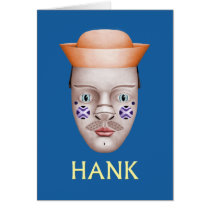 Hank Blue Card cards