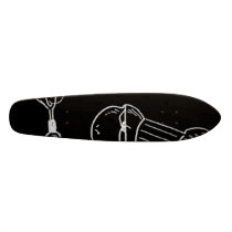 Hank long board skate board decks