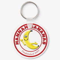 Hannah Bananas keychains