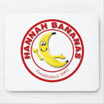 Hannah Bananas Restaurant Gear mousepads