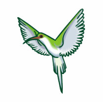 Hannah Hummingbird photo sculptures