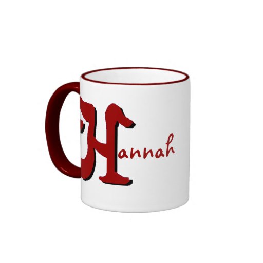 Hannah Meaning and Name Origin Mug | Zazzle