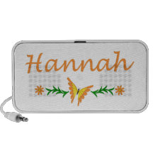 Hannah (Orange Butterfly) Travelling Speakers