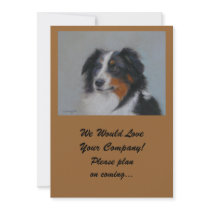 HANNAH"  We Would Love Your Company! Custom Invitation