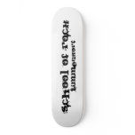 Hannes Custom skateboard (School OF skirt)