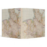 Hannover, SchleswigHolstein, North Germany Map 3 Ring Binder