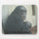 Hannover Zoo (135), I hate Mondays! mousepads by Sams_Designs Hannover Zoo (135), I hate Mondays! mousepads