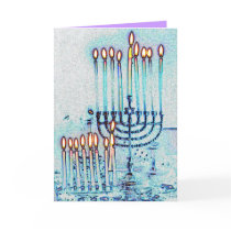 Hannukah Card by ArtByLindaLou Hannukah Card