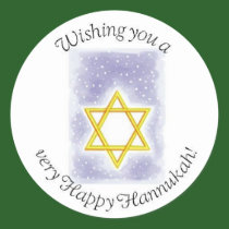 hannukah stickers