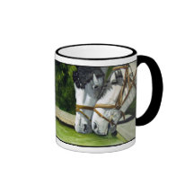 Hanoverian Horses Coffee Mugs