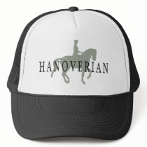 HANOVERIAN with Dressage Horse & Rider hats by dogsandhorses HANOVERIAN with Dressage Horse & Rider hats