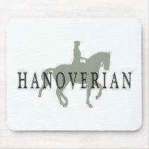 HANOVERIAN with Dressage Horse & Rider mousepads